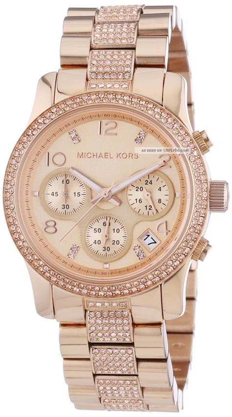 damenuhr michael kors rosegold